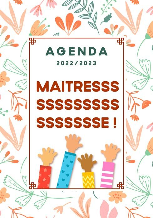 Agenda 2022-2023 maitresssssssssssse